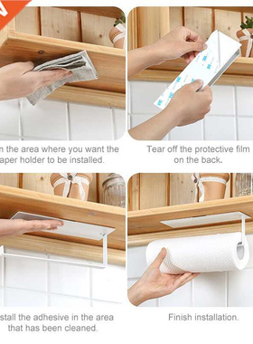 Mosodo Non Perforated Paper Towel Holder Toilet Paper Hanger