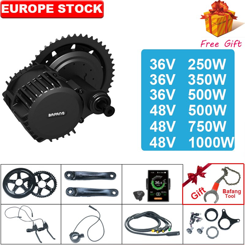 BAFANG BBS02 BBSHD 48V 500W/750W/1000W 36V250W/350W/500w Mid