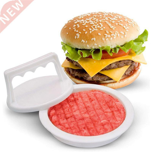 Food-Grade Plastic Hamburger Meat Beef Grill Burger Press Pa