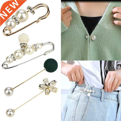 Clothing Brooches Pearl Lapel Pin Sweater Dress Brooch