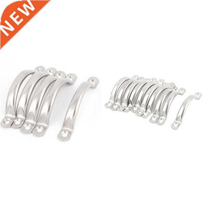 15Pcs Wardrobe Drawer Hardware Door Handle Metal Slver-