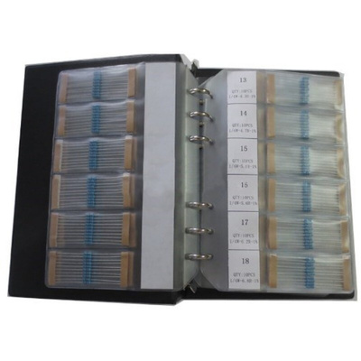 1400pcs/lot 1/4W 1 ohm-4.7M ohm Metal Film resistor Assorted