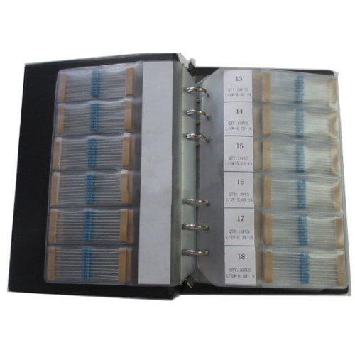 1400pcs/lot 1/4W 1 ohm-4.7M ohm Metal Film resistor Assorted
