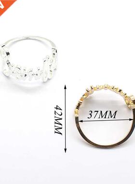 42MM Alloy Metal Napkin Rings for Wedding Table Decoration N