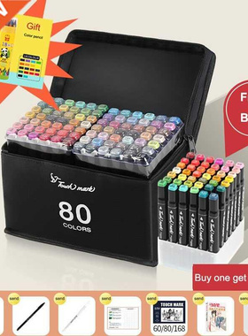 2021 Painting touch Marker Genuine Double headed Alcohol Oi