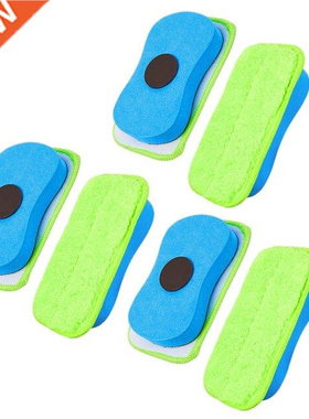 6Pcs Microfiber Dustless Chalk Eraser Magnetic Chalkboard Er