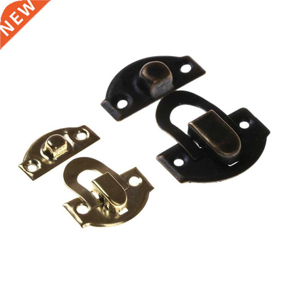 4 pcs Jewelry Chest Box Suitcase Case Trunk Buckles Toggle H