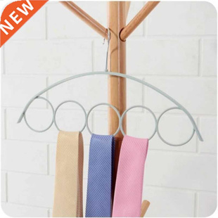 1Pc 5 Hole Scarf Wraps Shawl Storage Hanger Ring Rope Slots