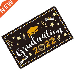 2022 Graduation Party Decorations Fabric Banner Graduation