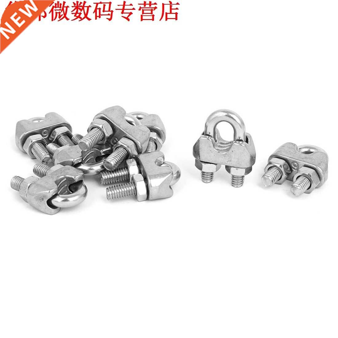 M6 1/4 Inch 304 U-vorm Bolt Zadel Klemmen Kabel Kabel Clips