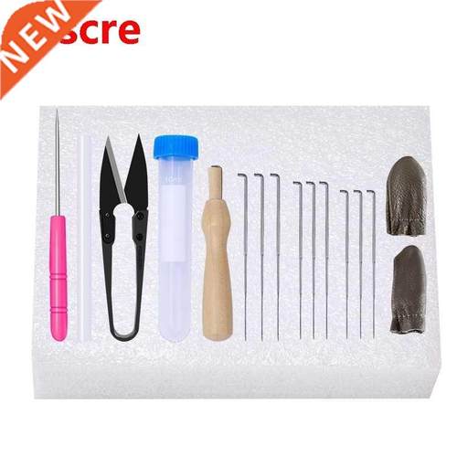 17Pcs DIY Felting Tools Felt Kit With Needle Craft Kit Scis