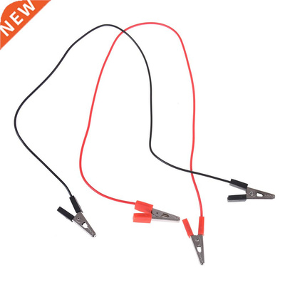 2pcs Red balck 40CM 5A Double Alligator Clip Clamp Test Boos