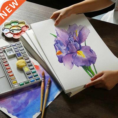 Professional Watercolor Gouache Painting Paper 20Sheets Wate