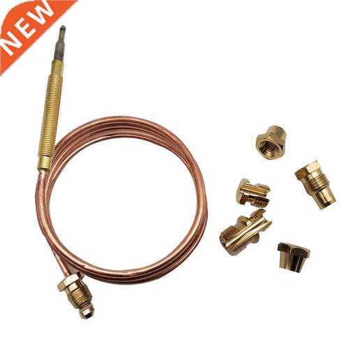 Gas Stove Universal Thermocouple Kit M6X0.75 With Spilt Nut