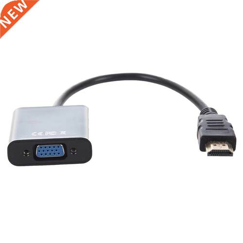 HDMI to VGA converter + 3.5 mm audio jack full HD 1080P blac