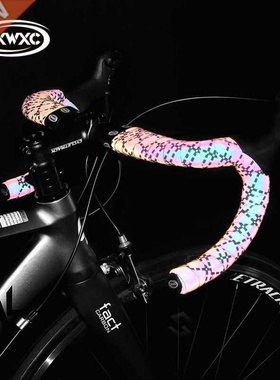 CXWXC Bicycle Handleb Tape Light Reflective Bike B Tape