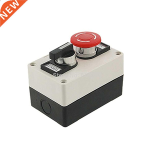 Red Mushroom Emergency Stop 2 Positions Rotary Switch Push B