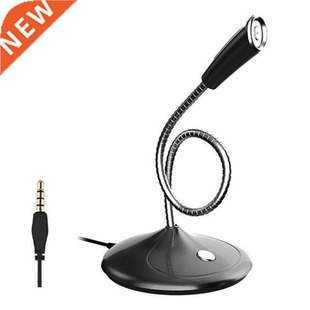 Computer microphone 360° adju freely udio Speech Microp