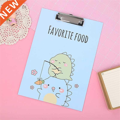 Cute Kawaii A4 Clipboard File Folder Board Writing Pad Clip