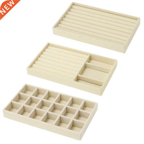 Velvet Jewelry Display Tray Case Hot Sales Stackable Exquisi