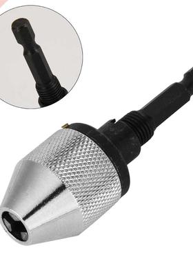 0.3-6.5mm Chuck Impact Driver Adaptor 1/4