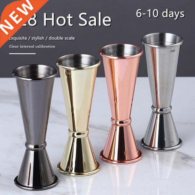 Stainless Steel Double Shaker Measure Cup 30ml/60ml Bar Wine