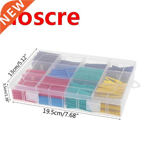 530pcs Heat Shrink Tubing Insulation Shrinkable Tubes Assort
