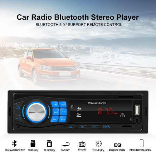 Car Radio 1 Din Car Radio Auto Audio Stereo FM Radio