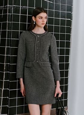 【舒心】MOJO AVENUE莫佐2025新款连衣裙优雅气质修身