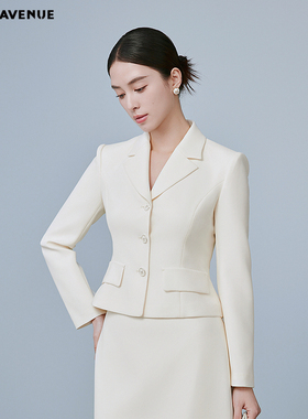 朗姿/MOJO AVENUE莫佐浪漫时尚短外套2025年新款早春高级感