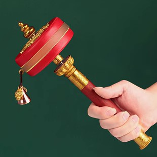 藏式手摇家用摆件转轮纯
