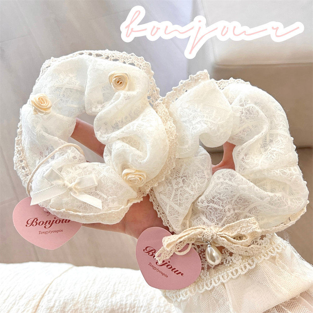 新年超仙结发风复古芭蕾大肠发圈少女蕾丝绳头绳学生马尾发饰,饰品/流行首饰/时尚饰品新,发饰,淘宝优惠券,粉丝福利购,淘宝优惠卷