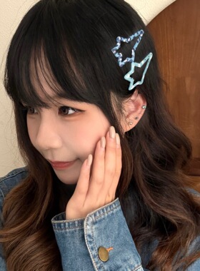 花刘海夹少女甜美碎发夹头饰6个