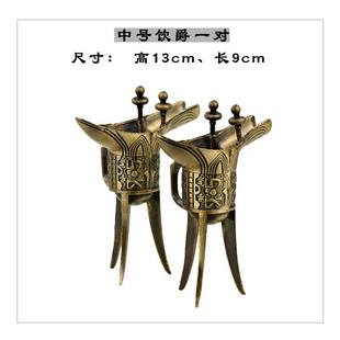 汉式婚礼礼仪用品合卺同牢葫芦酒杯红黑漆碗碟喜筷子中式婚庆道具