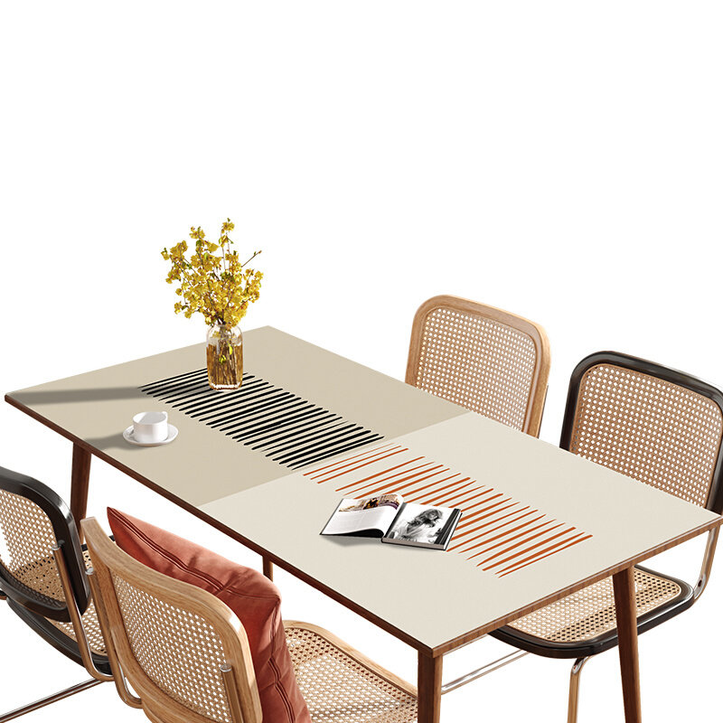 尚选【防辣椒油桌垫】轻奢高级感桌布防水防油防烫方形茶几餐桌垫