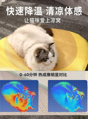 狗狗睡通垫夏季宠物凉席卡物造型凉动席HW-55660垫降温藤狗编窝地