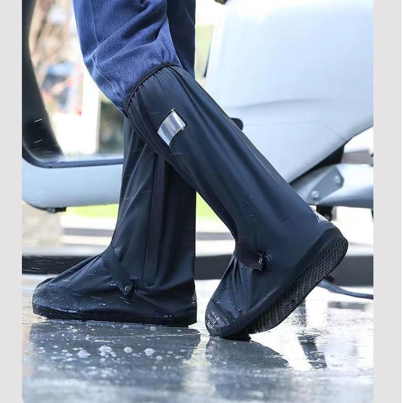 雨鞋套防820水鞋男女长筒磨雨靴雨天防套滑户外加厚耐水高筒骑行