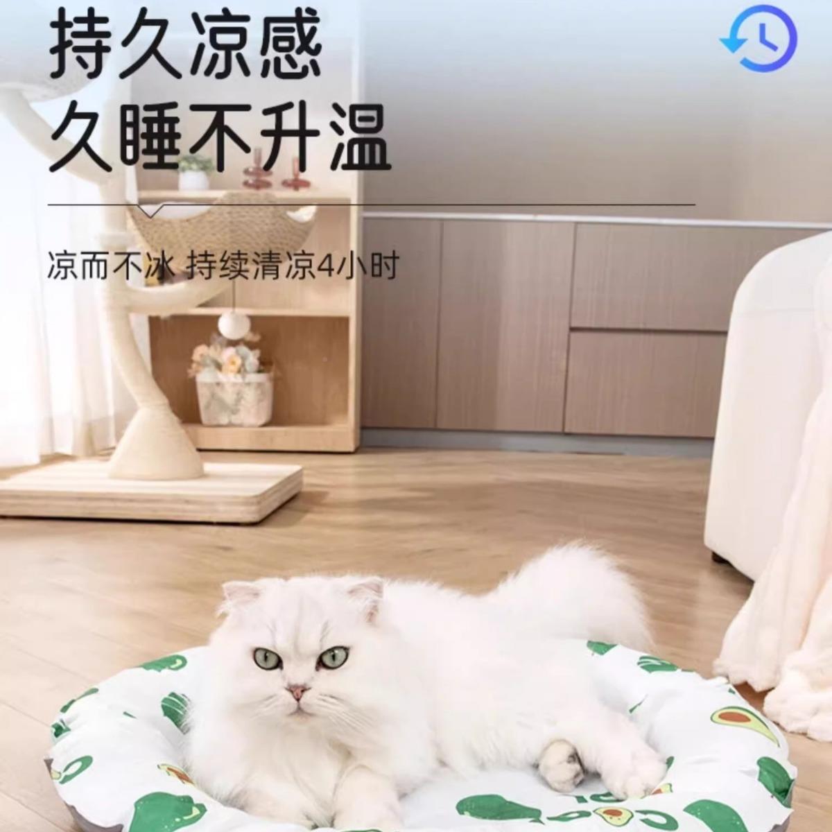 宠物季垫冰垫猫咪夏天夏凉席垫猫窝窝凉子狗冰狗凉宠物冰垫席睡垫