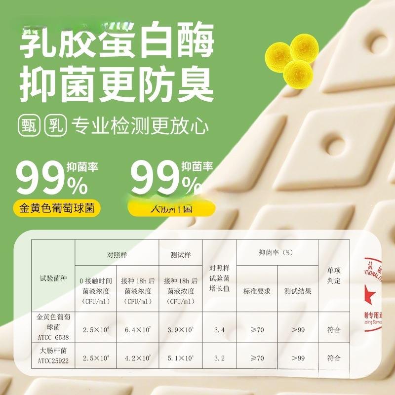 甄乳乳胶鞋女款垫软底运震踩屎感加厚久站不累动减吸汗other防臭