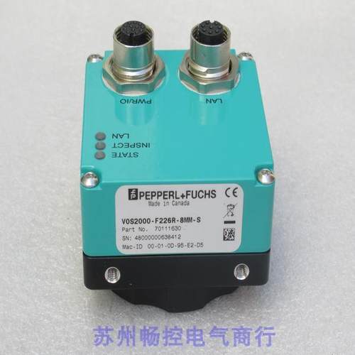 全新倍加福P+F视觉传感器 VOS2000-F226R-8MM-S 现货70111630