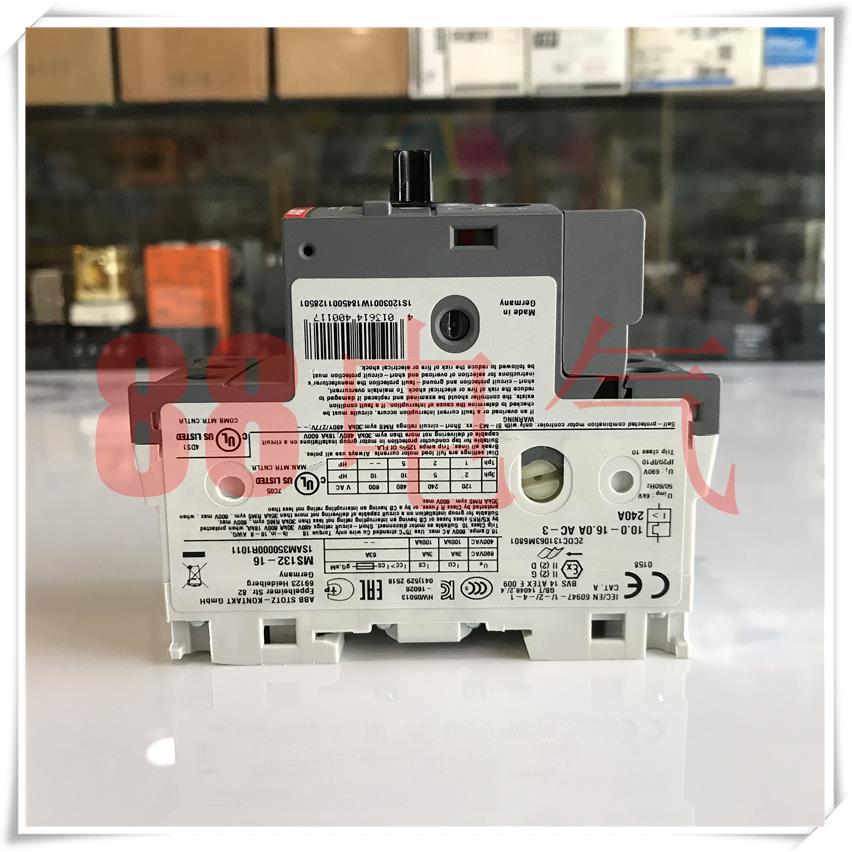 原装正品－瑞士【MS132-16 +辅助触点】10-16A 电机保护断路器