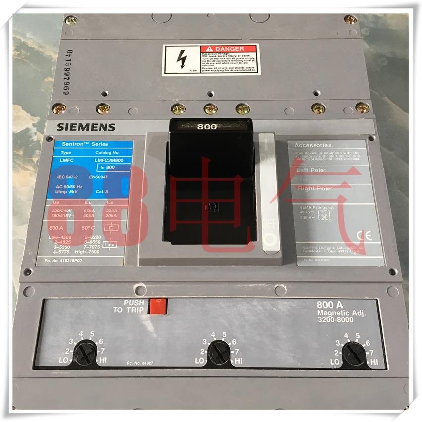 原装正品－德国LMFC800 进口空开断路器3P/800A