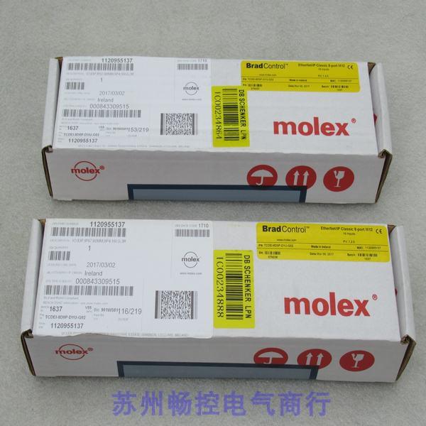 *销售*全新Molex Brad莫仕模块TCDEI-8D0P-DYU-G02现货1120955137