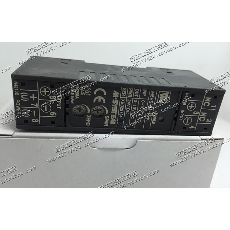 原装正品 M.SYSTEM日本 电流变送器 M5VS-44-R/K DC24V 现货