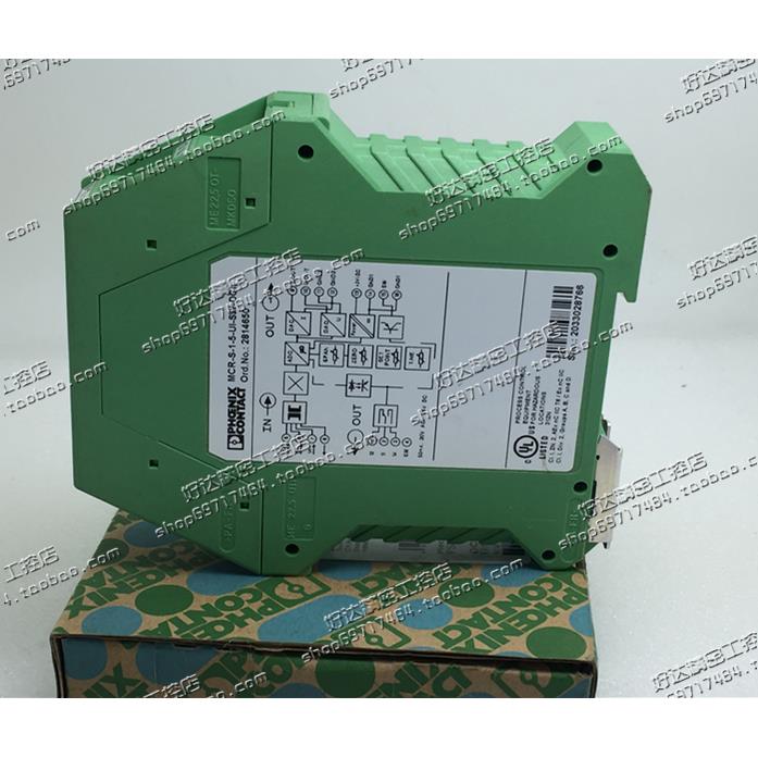 原装 菲尼克斯电流变送器MCR-S-1-5-UI-SW-DCI 2814650 现货特价