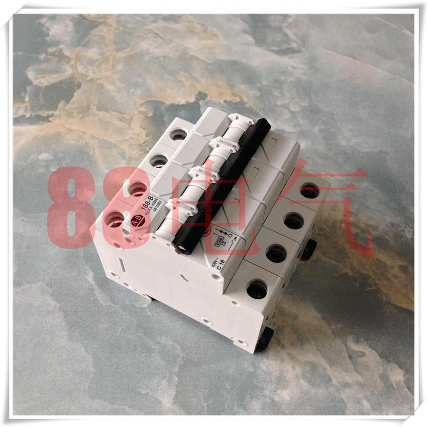 ◆原装正品◆美国AB/，188-B4C160 断路器 4P/C16A
