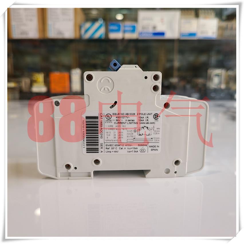 原装正品-美国AB/ 1489-A2C010 空开断路器 2P/C1A