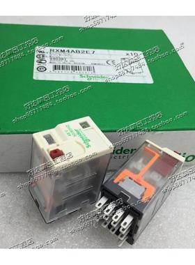 原装正品 Schneider 继电器 RXM4AB2E7 AC48V 现货全新