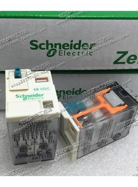 原装正品 Schneider 继电器 RXM4AB2ED DC48V 现货全新