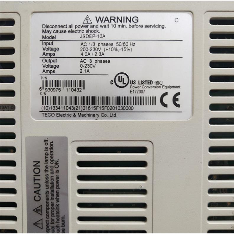 伺服电机驱动器 JSDEP-10A/JSMA-TC01ABK02/JSMA-PUC04ABK